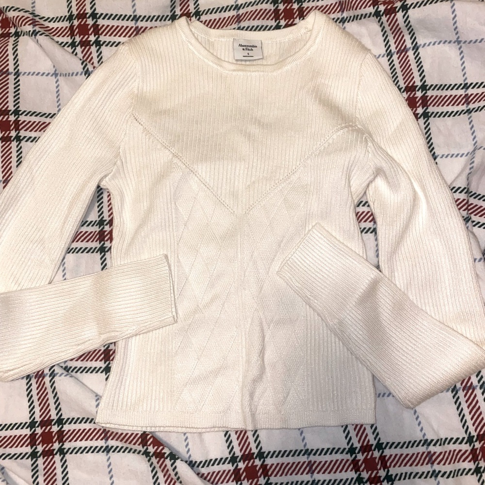Abercrombie corset ribbed sweater - Picture 3 of 3